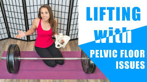 lifting weights with pelvic floor issue