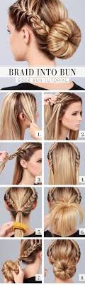 In fact, mimic the color of her tail and add some greenery from root to tip. The Mermaid Tail Braid 23 Five Minute Hairstyles For Busy Mornings Hair Bun Tutorial Hair Styles Long Hair Styles