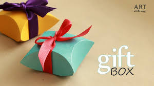 how to make gift box easy diy arts