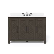 It's available at home depot and wayfair supply, but is currently out of stock. Home Decorators Collection Leary 48 Inch W X 20 Inch D Center Rectangle Basin Vanity Top I The Home Depot Canada