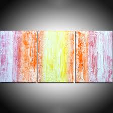 Extra Large Wall Art Triptych 3 Panel