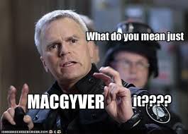Stargate/MacGyver - Love Jack making a MacGyver reference. LOL ... via Relatably.com