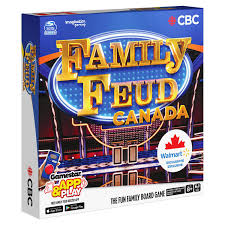• social game play with facebook friends, and the ability to follow personal and friends' progress via daily high score rankings. Family Feud Canada Edition Party Quiz Board Game Walmart Canada