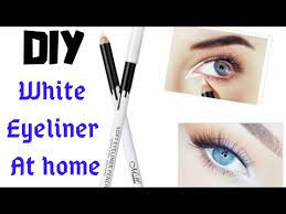 gel eyeliner homemade white eyeliner