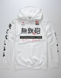 Young Reckless Shibuya Mens Hoodie White 329069150