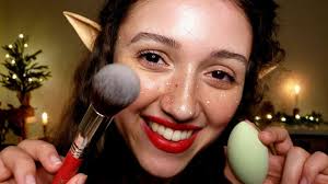 asmr elf tests makeup on you personal