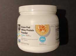 gr fed whey protein powder vanilla