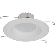 Volume Lighting 7 In 3000k Cool White New Construction And Remodel Non Ic Rated Recessed Integrated Led Kit For Shallow Ceiling V8650 6 The Home Depot