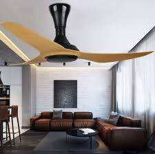 Even if you get a flush mount ceiling fan with a light, there will still be at least 7 feet between the light and the floor. Buy Akronfire Flush Mount Ceiling Fan With 3 Reversible Wood Blades Modern Ceiling Light Remote Control Mute Fan For Decorating Living Room Dining Room 42 Inch In Cheap Price On Alibaba Com