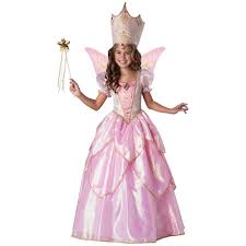 Fairy Godmother Costume Kids Glinda Halloween Fancy Dress