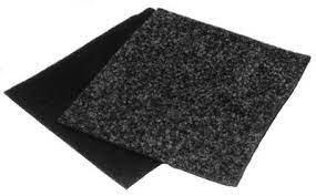 black speaker carpet