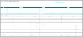Project Status Template Monthly Report Doc Examples Samples