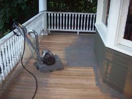 sanding exterior porches the hardwood