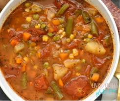 healthy homemade vegan vegetable soup