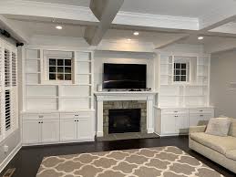 fireplace built ins maryland carpentry