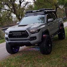 2017 toyota tacoma with 18x9 12 red