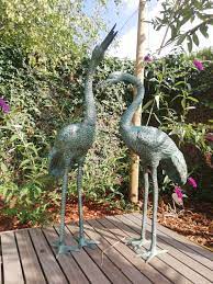 Buy Bronze Garden Sculpture Of A Heron