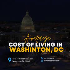 average cost of living in washington d
