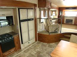 Kitchen sink shows its age, holds water, no evidence of leaks. Open Range 386 Flr A New Breed Of Front Living Room Rving Is Easy At Lerch Rv