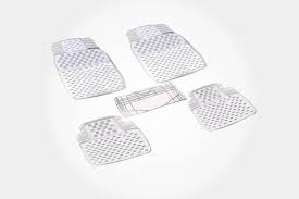 modesto transpa pvc car foot mats