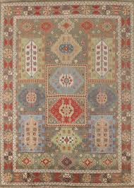 geometric kazak oriental area rug 8x10