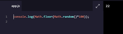 how do math random and math floor