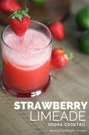 strawberry limeade vodka tail