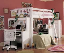Bed With Desk Underneath Bunk Bed