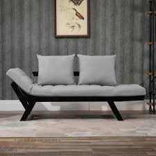 Homcom Convertible Sofa Bed Futon