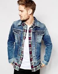 Shop collection of men's denim jackets in key styles and colors from the official calvin klein site. Large And Xl Shades Of Blue And Charcoal Mens Faded Denim Jacket Hooded Y N No Rs 500 Piece Id 17037726748