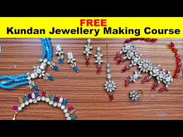 free kundan jewellery making course