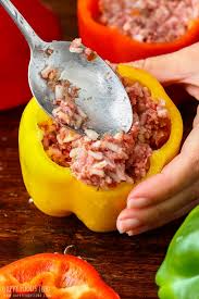 Image result for meat stuffed tomatoes  greek recipe