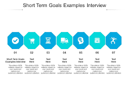 short term goals exles interview ppt