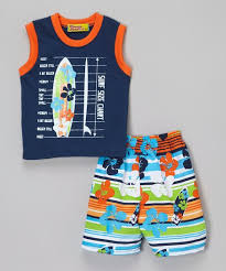 Navy Surf Size Chart Tank Shorts Infant Toddler Boys