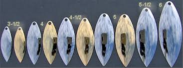 Spinnerbait Blade Size Chart Best Picture Of Chart