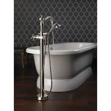 Floor Mounted Clawfoot Tub Faucet Trim