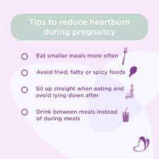 reduce heartburn during pregnancy