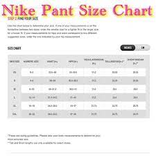 nike pro shorts size chart off 65