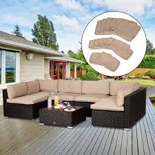 Outsunny 14pc Sofa Cushion Replacement