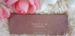 becca cosmetics afterglow palette