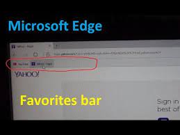 microsoft edge bookmarks usage