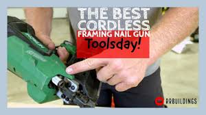 the best cordless nail gun tooay