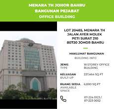The commercial office tower called menara jland is located in the heart of state. Promotions Tabung Haji