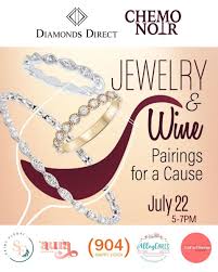jewelry wine pairings for a cause