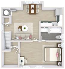 double garage apartment plan