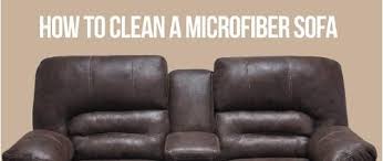 how to clean a microfiber sofa rc willey
