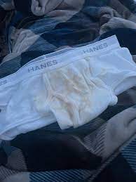 Cum Stained White Briefs : r/cumstained