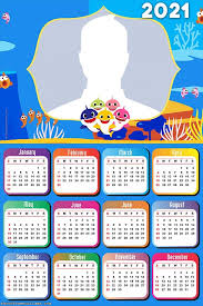 Get organised for the year ahead with one the best calendars for 2021. Baby Shark Free Printable 2021 Calendar Oh My Baby