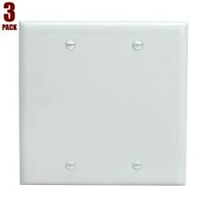 Gang Blank Wall Plate Cable Wire Cover