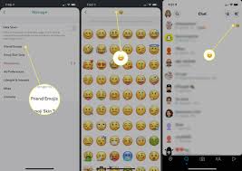 how to change snapchat emojis